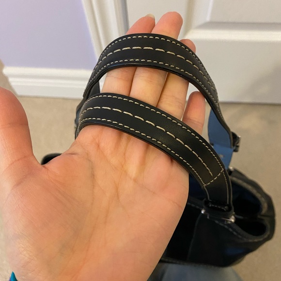 Back leather coach handbag purse - Picture 7 of 10